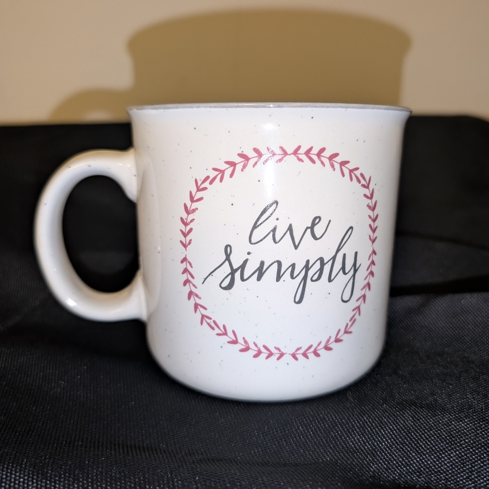 Prima Designs 4" Mug - Live Simply